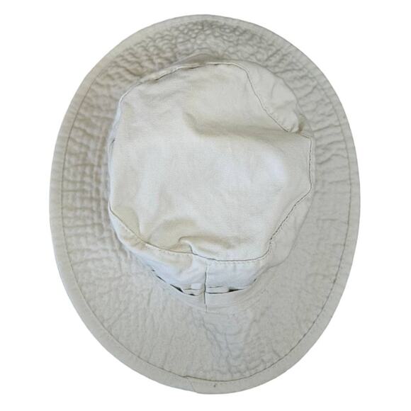 Dorfman Fishing Bucket Hat Cotton Canvas Size Medium Khaki Outdoor Camping Strap - Picture 5 of 7